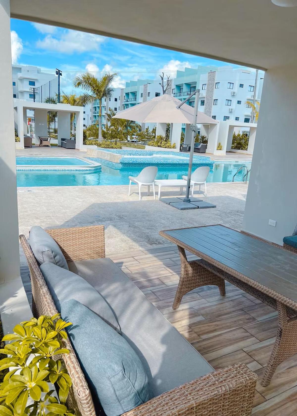 Apartment Disfruta El Lujo & Descanso En 2 Hab. Punta Cana