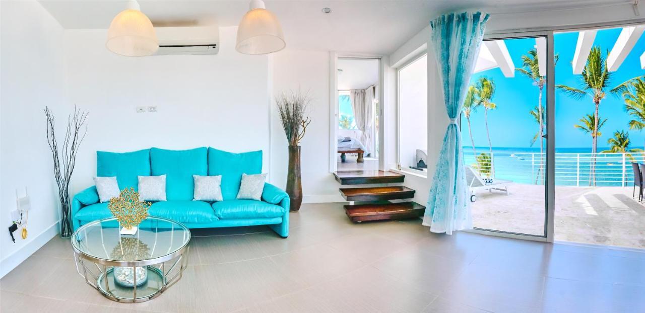 Dream Beachfront - 4-bedroom Penthouse With Rooftop Bbq & Ocean Views Apartamento Punta Cana