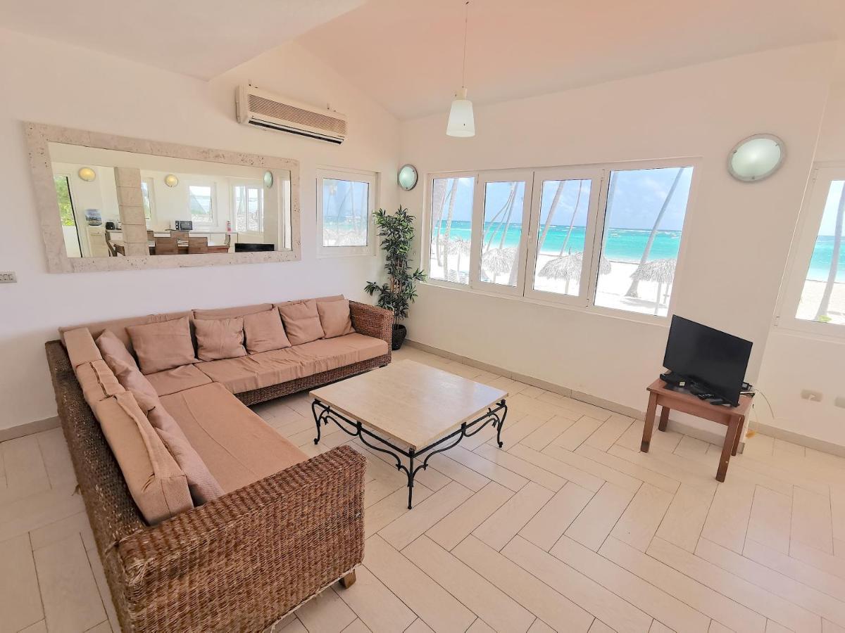 Ocean Front 10 Guests Wifi Bbq Bavaro Villa