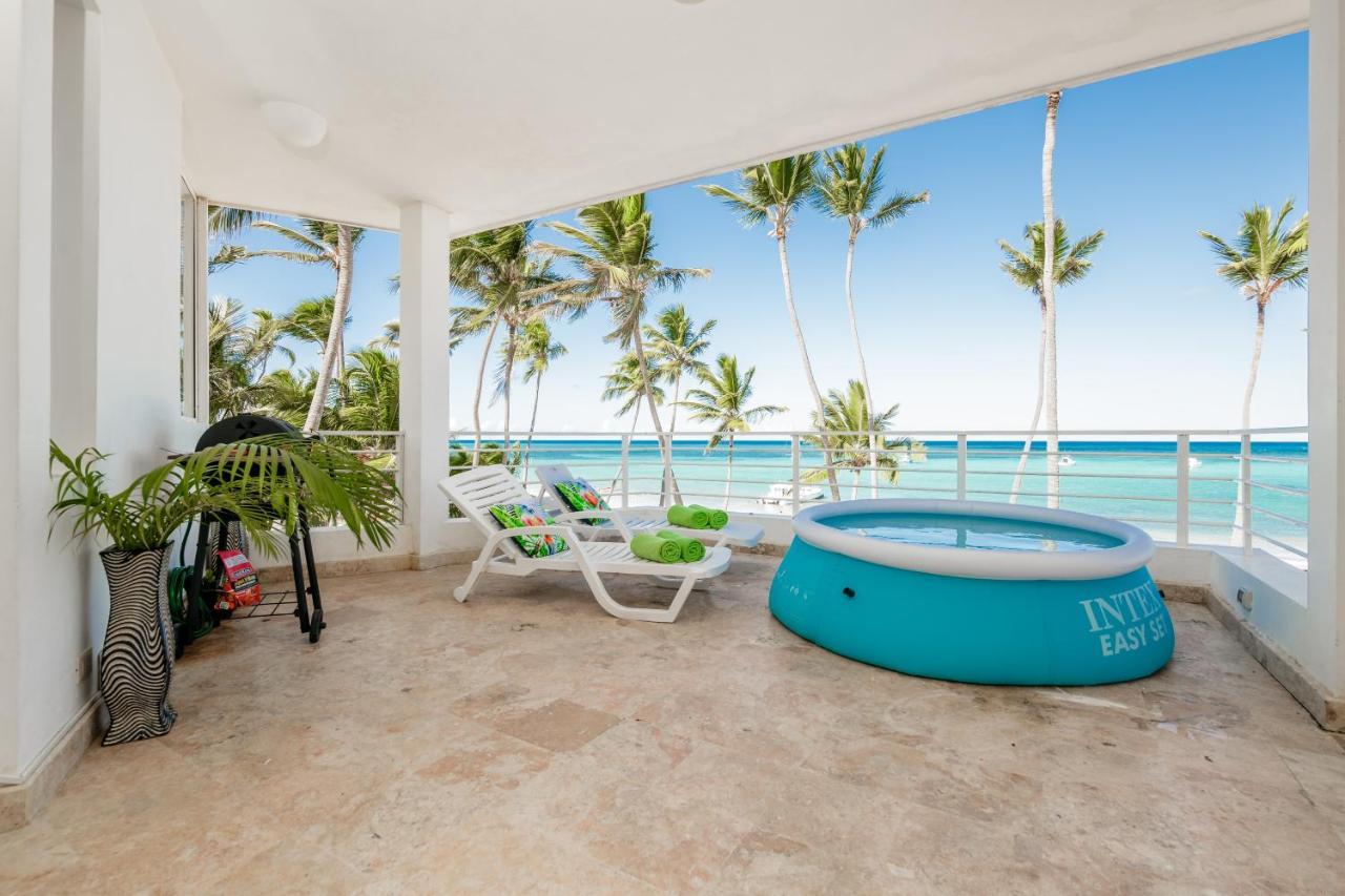 Beachfront For Rent - Ocean View, Private Terrace, And Bbq *