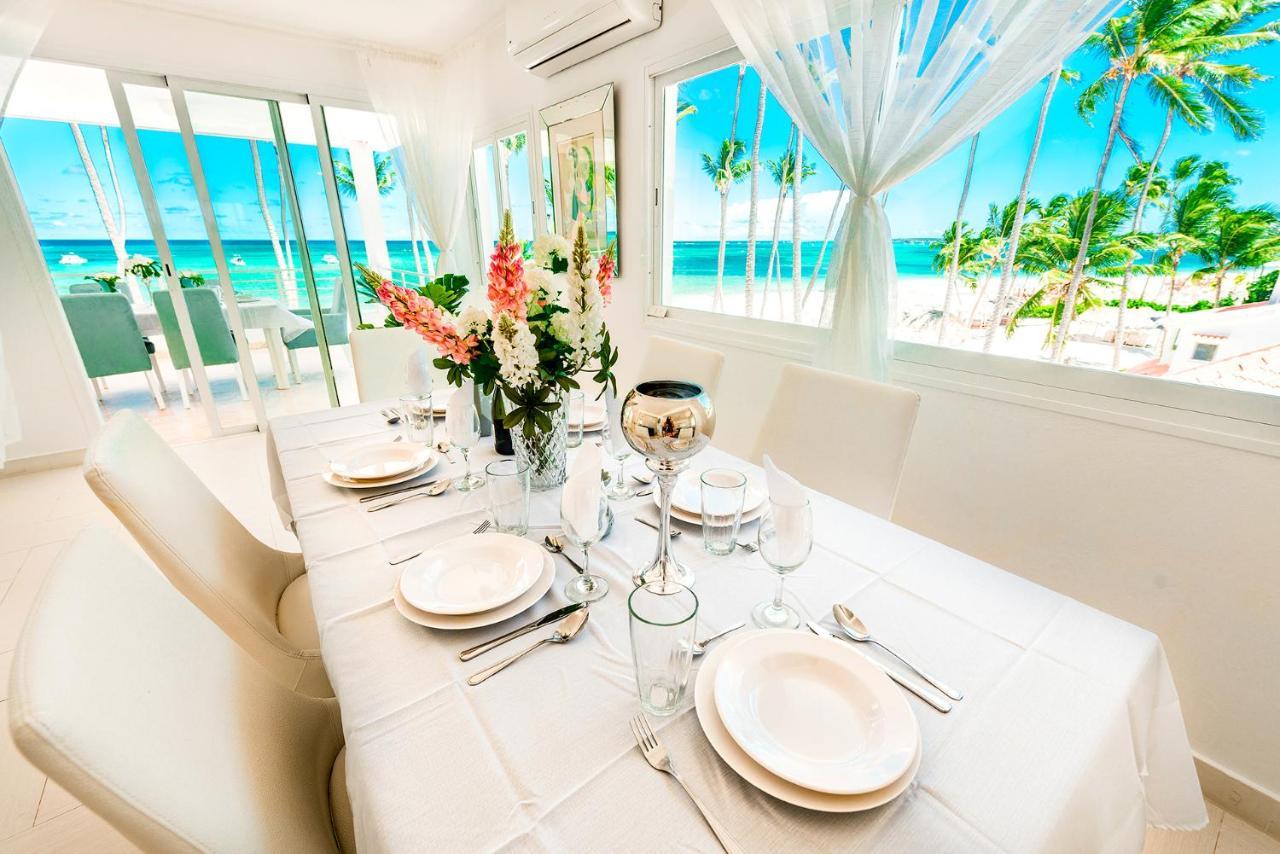Beachfront For Rent - Ocean View, Private Terrace, And Bbq Punta Cana