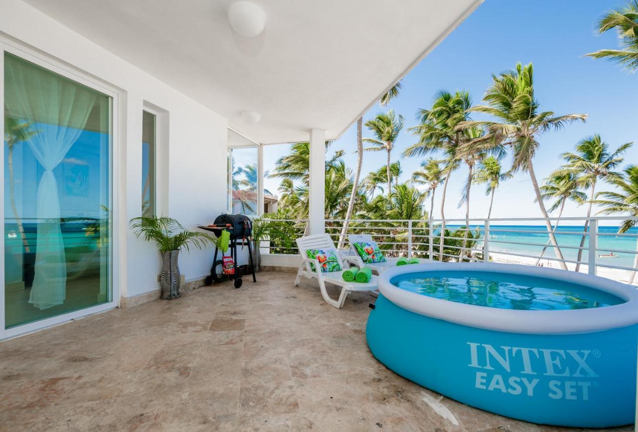 Apartment Beachfront For Rent - Ocean View, Private Terrace, And Bbq *