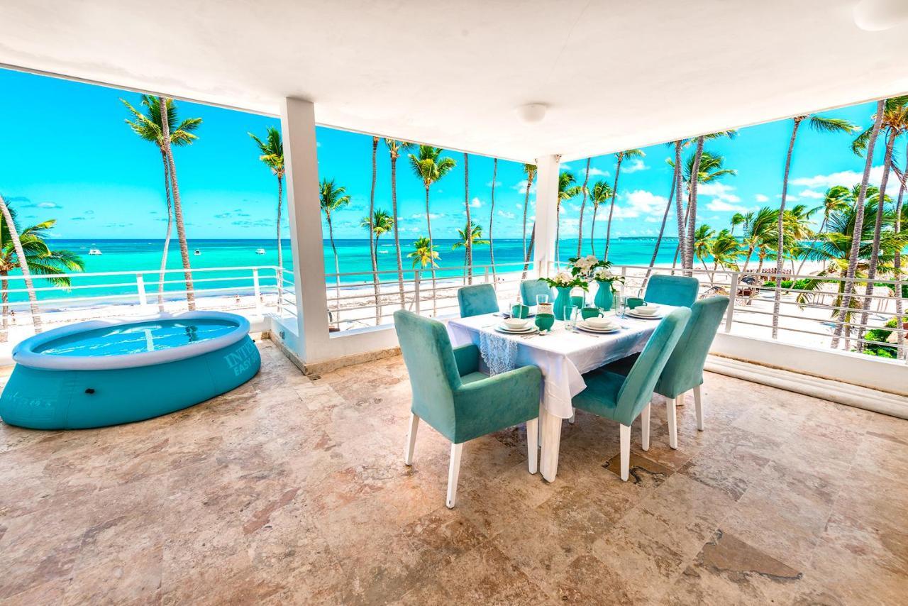 Beachfront For Rent - Ocean View, Private Terrace, And Bbq