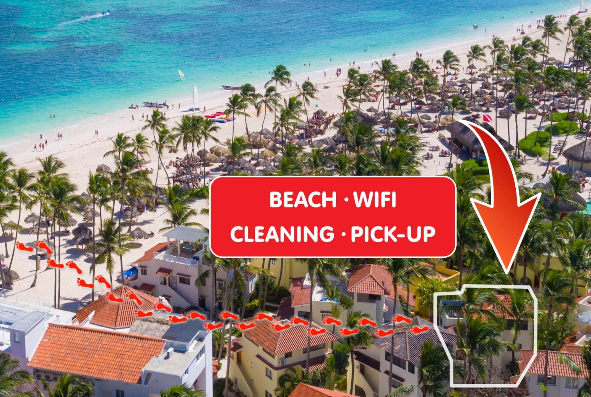 Caribbean Villas And Suites - Playa Los Corales - Wifi, Beach Club Aparthotel Punta Cana