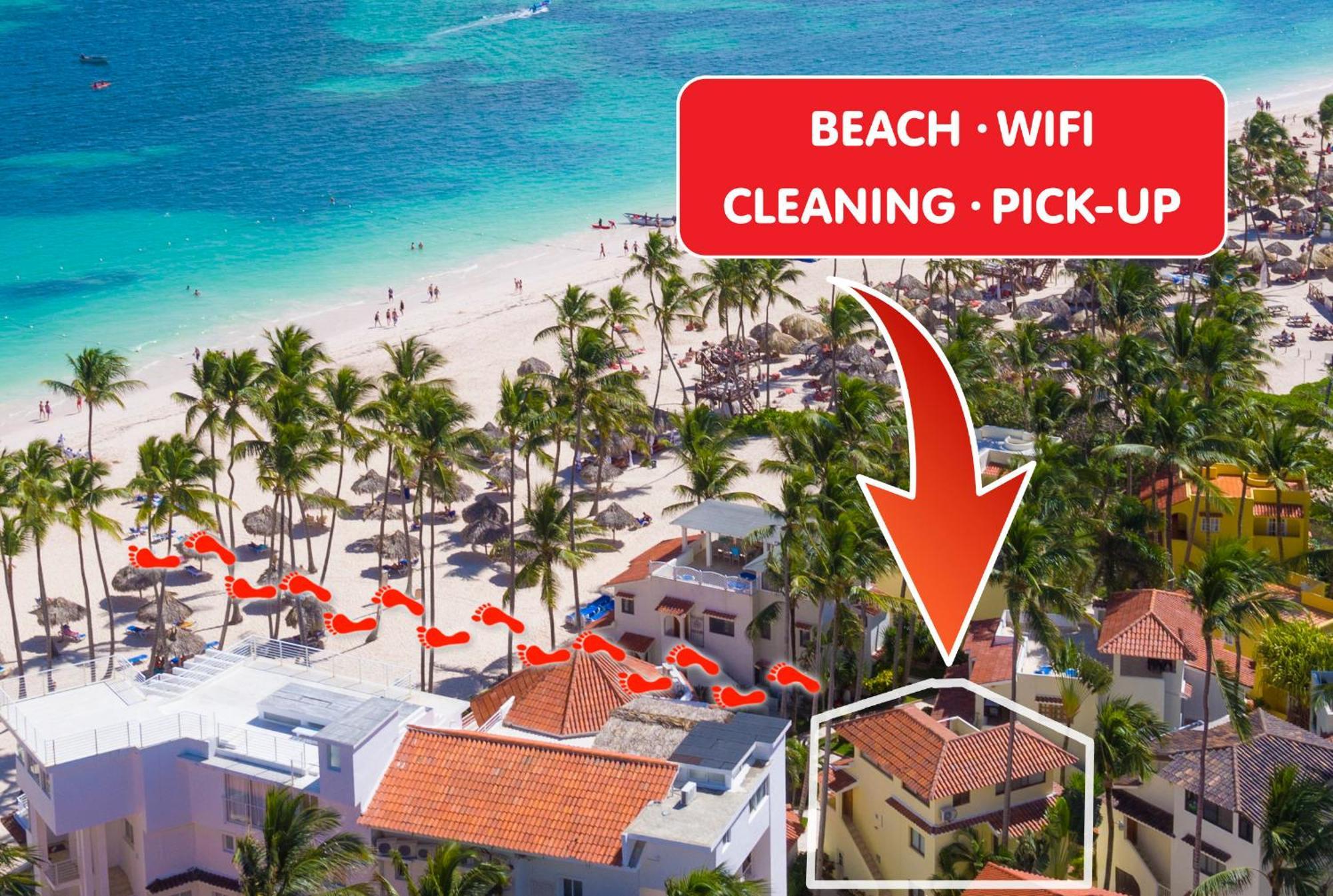 Aparthotel Caribbean Villas And Suites - Playa Los Corales - Wifi, Beach Club Punta Cana