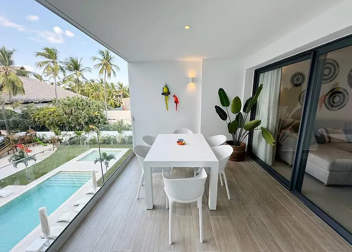 Tropical Garden With Picuzzi In Playa Bavaro