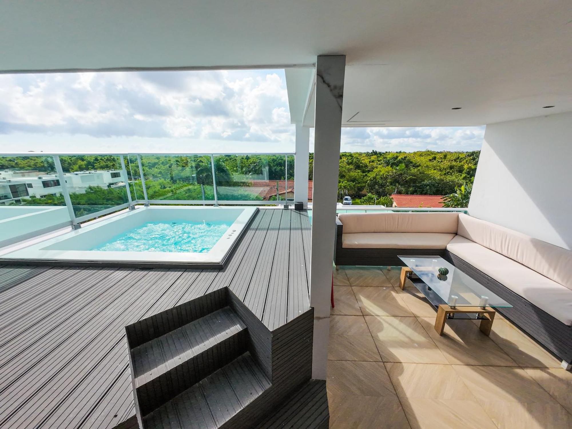 Penthouse & Jacuzzi Apartment Punta Cana