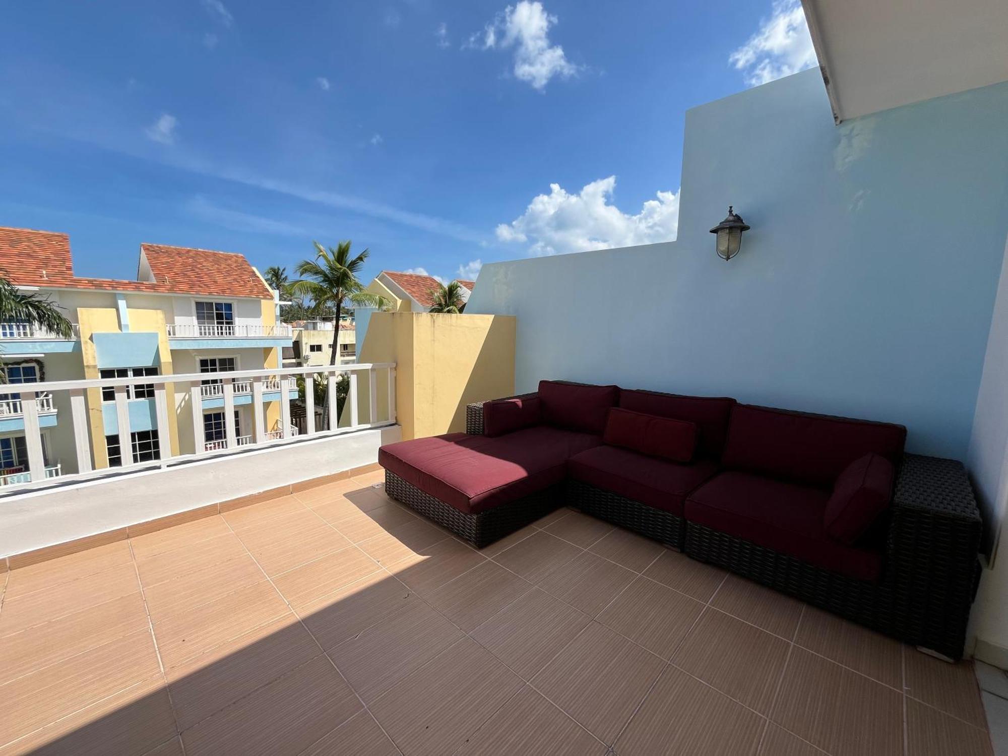 Apartment Luxury Penthouse With Pool, Bbq, Ac, Wi-fi, 5-min Walk To El Cortecito & Bavaro Beaches,