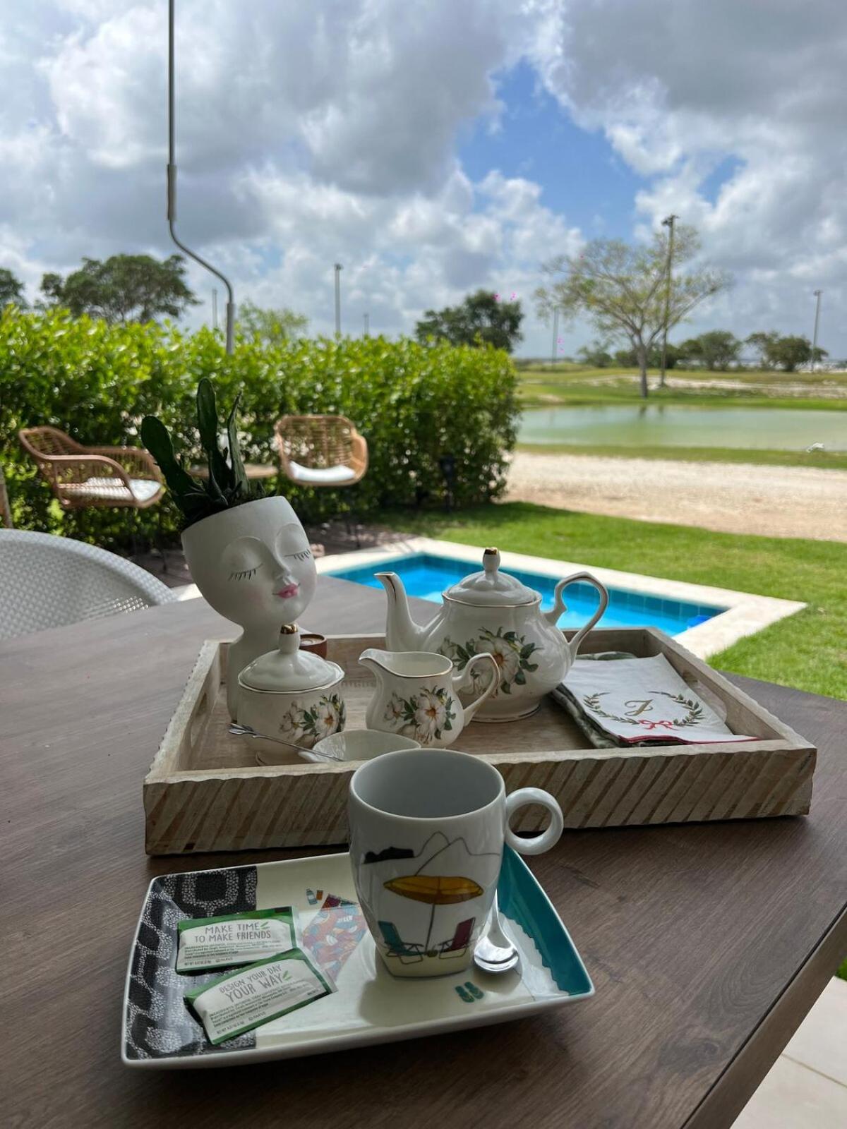Golf Course View With A Hot Tub Apartment Punta Cana