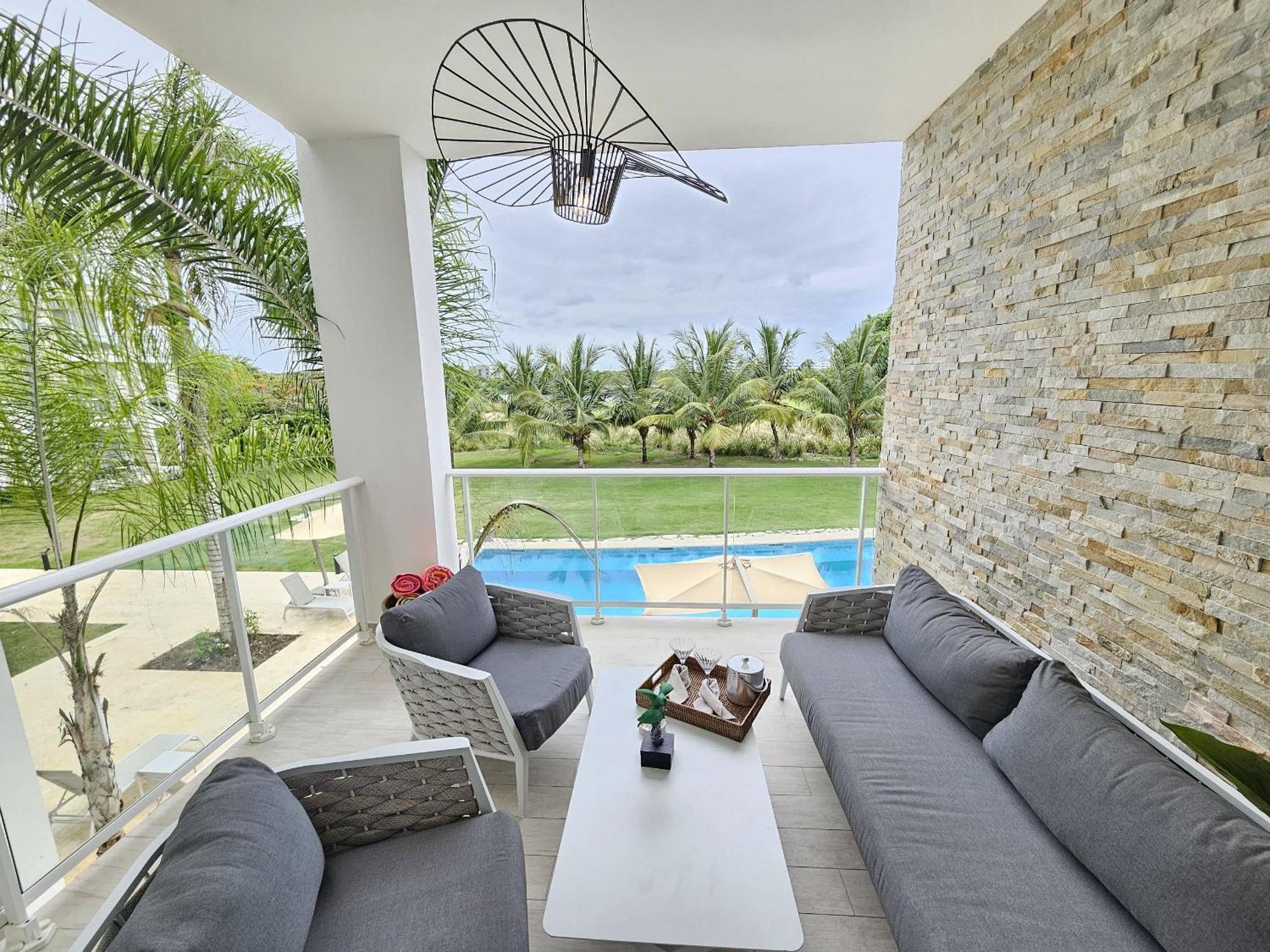 Apartment Luxury With Pool Golf View In Hard Rock Golf Punta Cana
